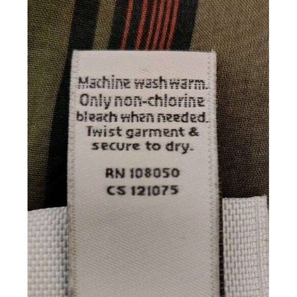 Venezia Skirt Size 26/28 Green Floral Tiered Patchwork Pull String Small Bells - Picture 6 of 6